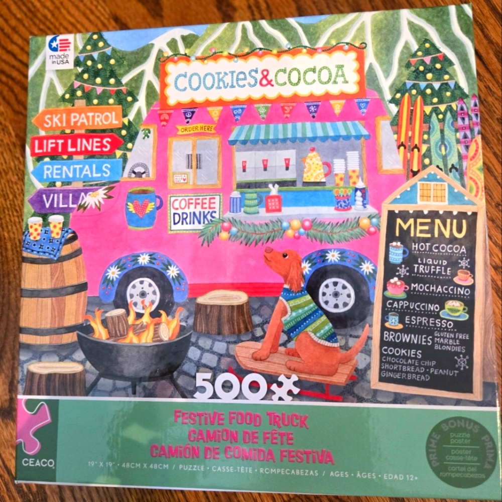 500 piece jigsaw puzzle